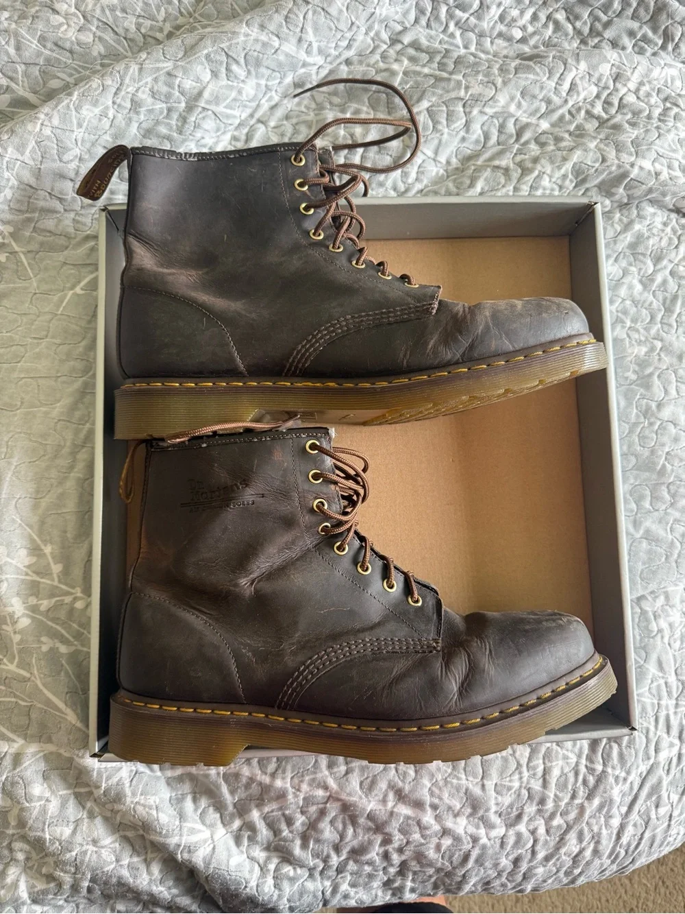 Dr. Martens Dark Brown Crazy Horse